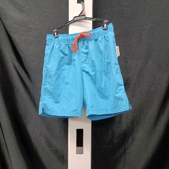 Old Navy Blue and Orange Swim Trunks - Picture 8 of 13